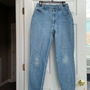 LEE Vintage blue jeans high rise barrel women’s size 12P